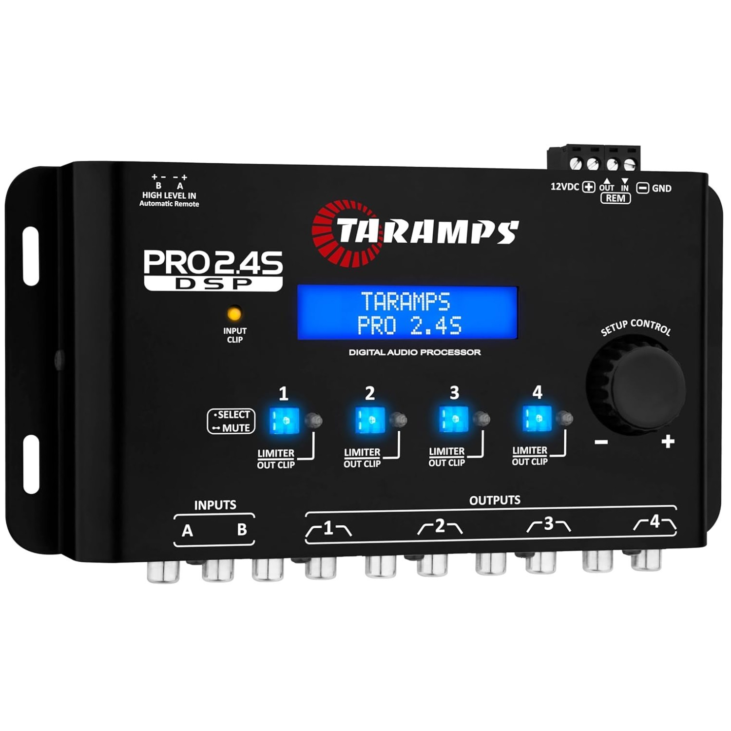 Full Digital Signal Processor + Equalizer with 15-Band EQ//