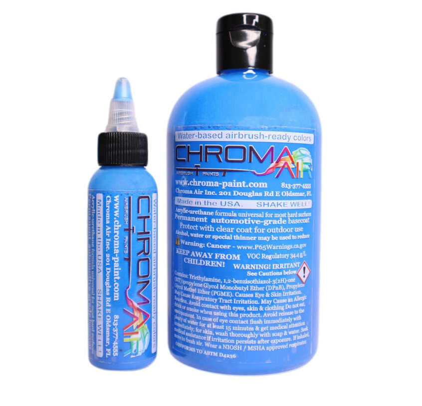 ChromaAir Paints: Fluorescent Blue
