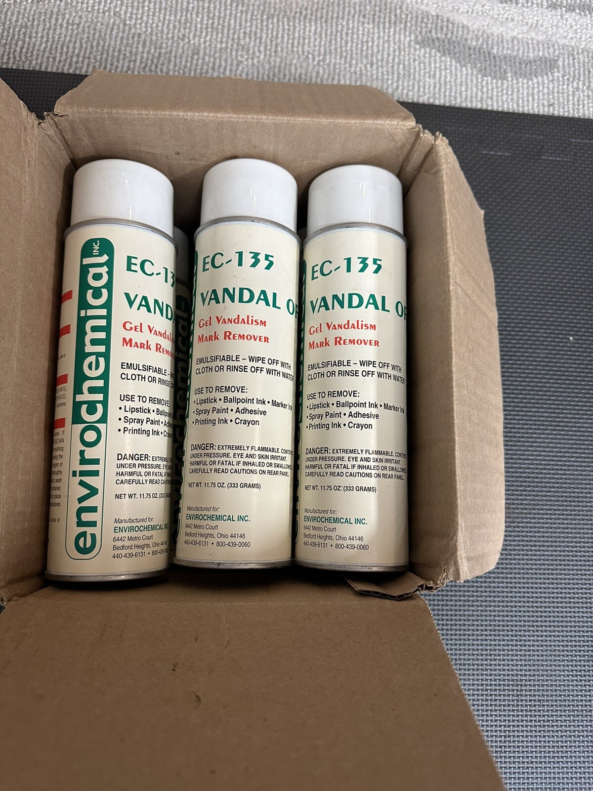 Enviro Chemical Vandal off