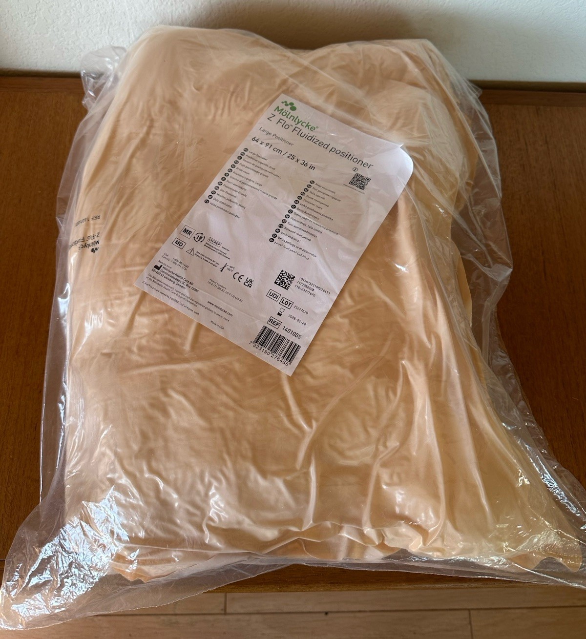 NIP Molnlycke Z-Flo Fluidized Positioner NO Cover LARGE 25 x 36” 1401005-Sealed