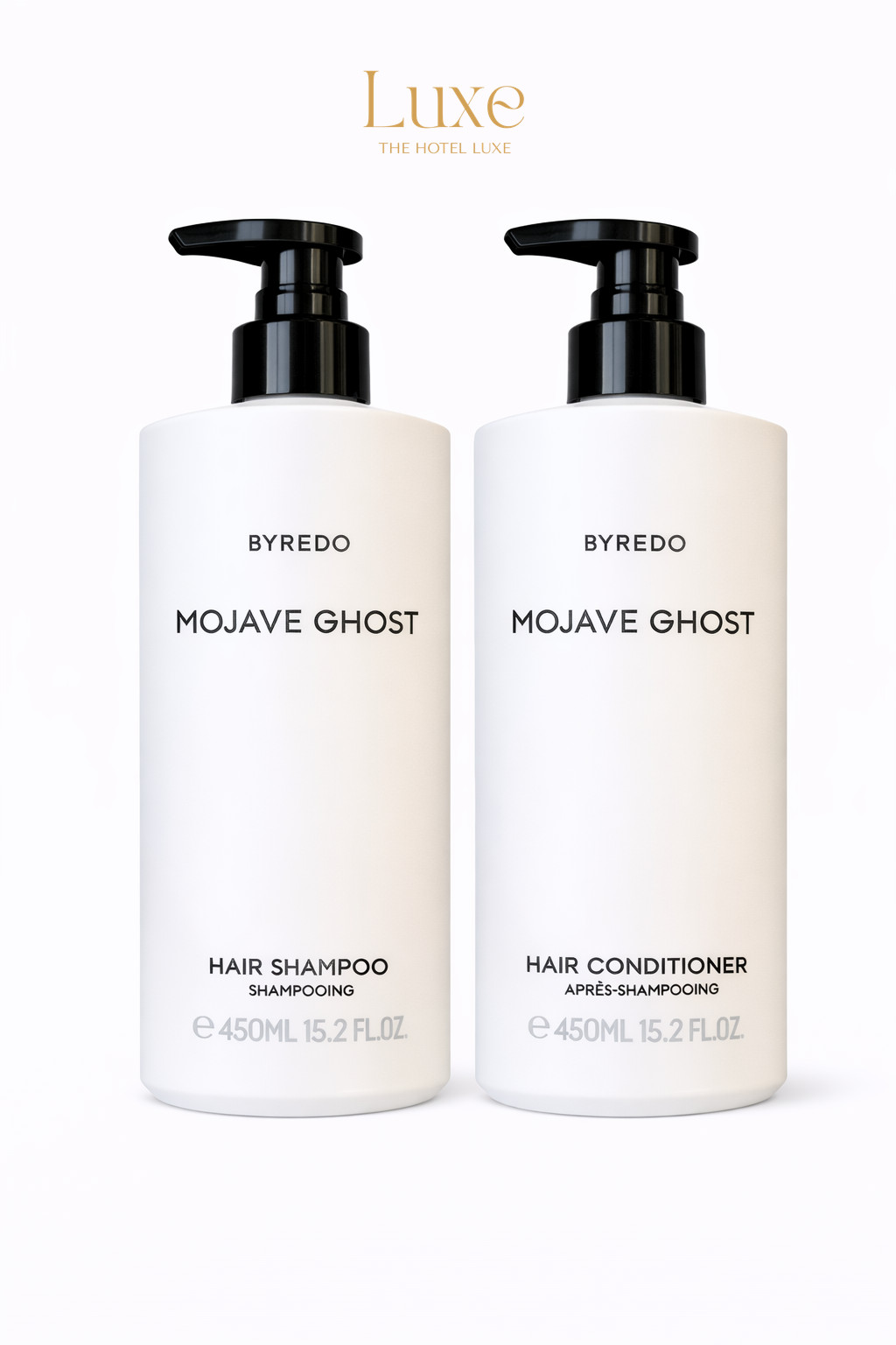 Byredo Mojave Ghost Shampoo & Conditioner Bundle Jumbo 450ml- 15.2 FL Each