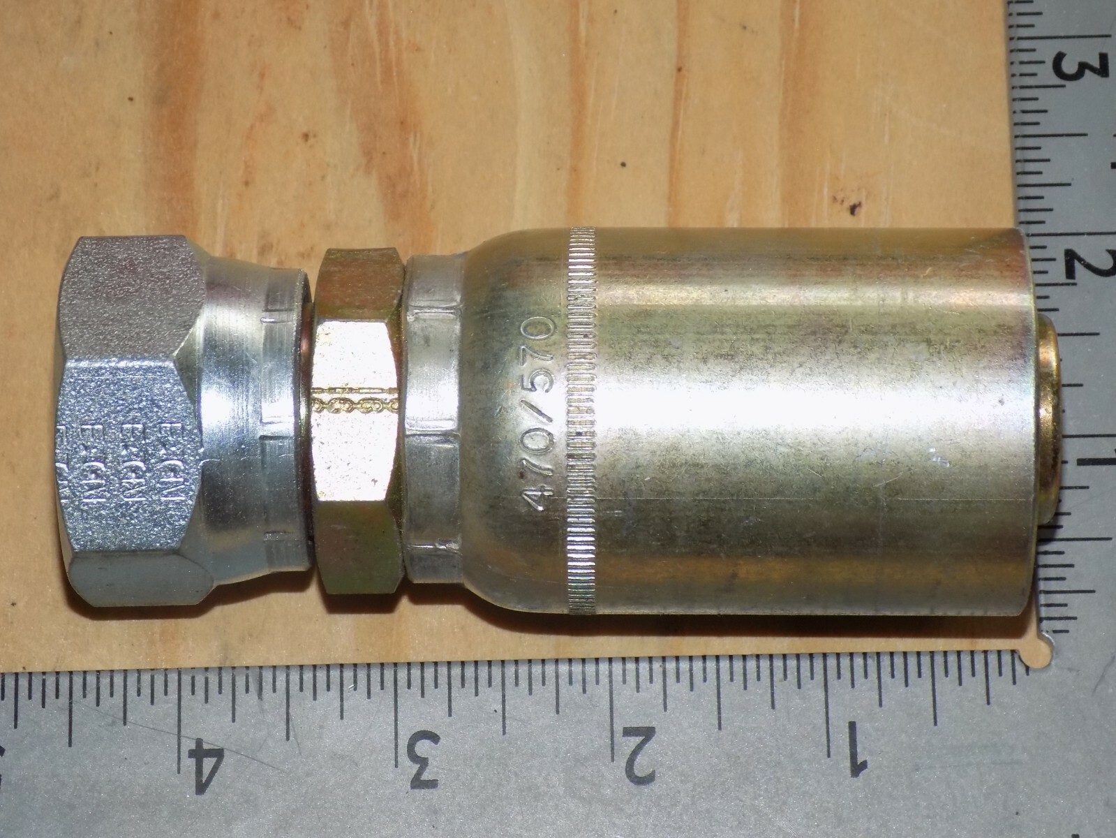 EATON Weatherhead 47016E-616 Coll-O-Crimp 16E-16 Fitting