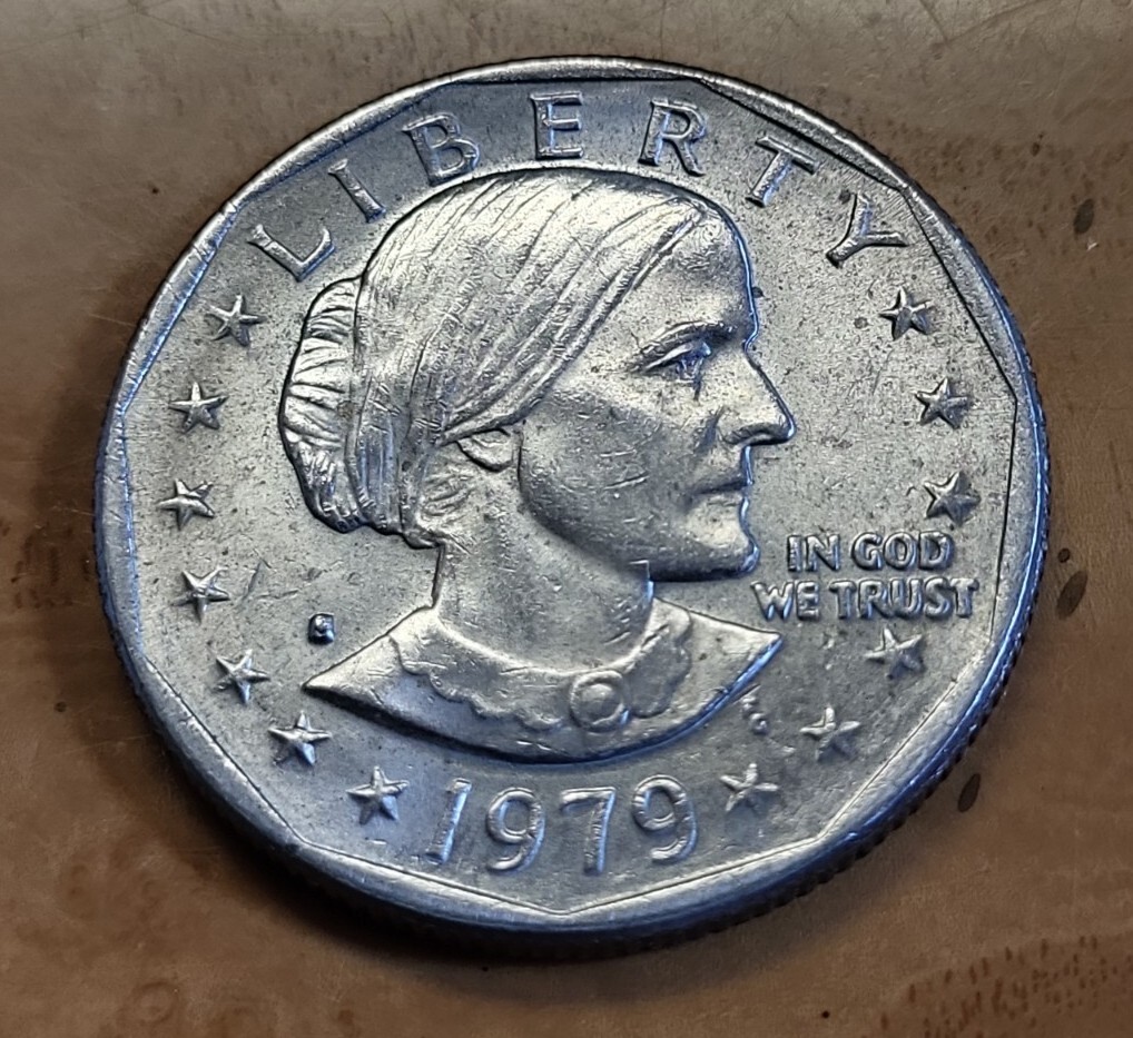 1979 S - SUSAN B ANTHONY FILLED S - DDO/DDR - Minting Error