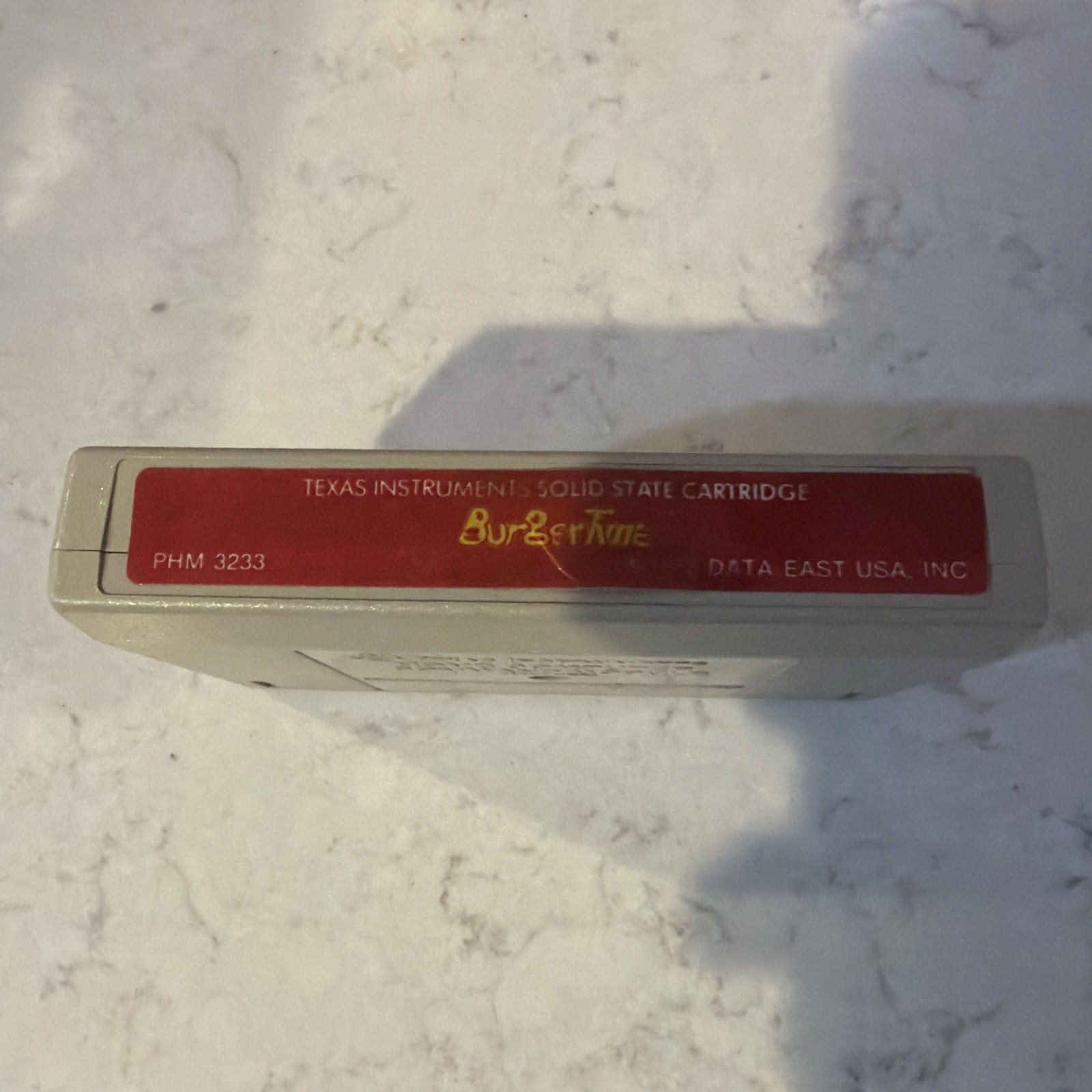 Texas Instruments Solid State Cartridge Burger Time