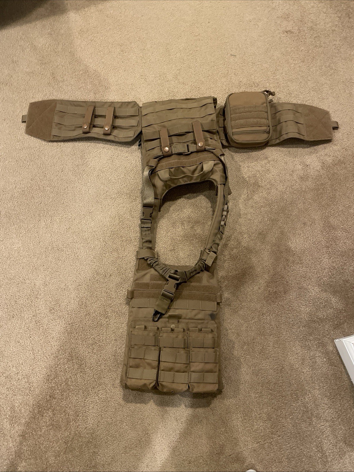 Airsoft Condor Modular Operator Plate Carrier Gen II With Setup Attached