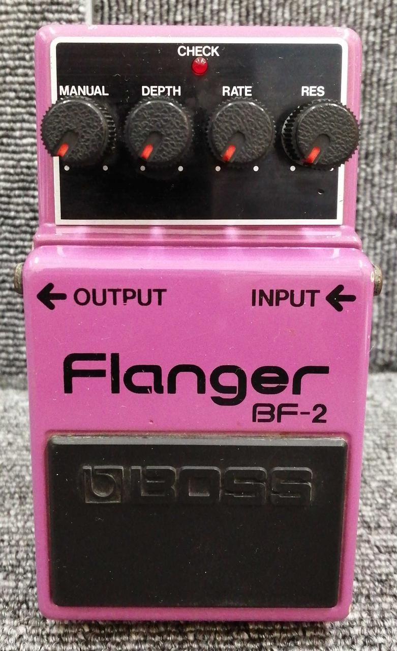 BOSS BF-2 FLANGER Effector Pedal From Japan