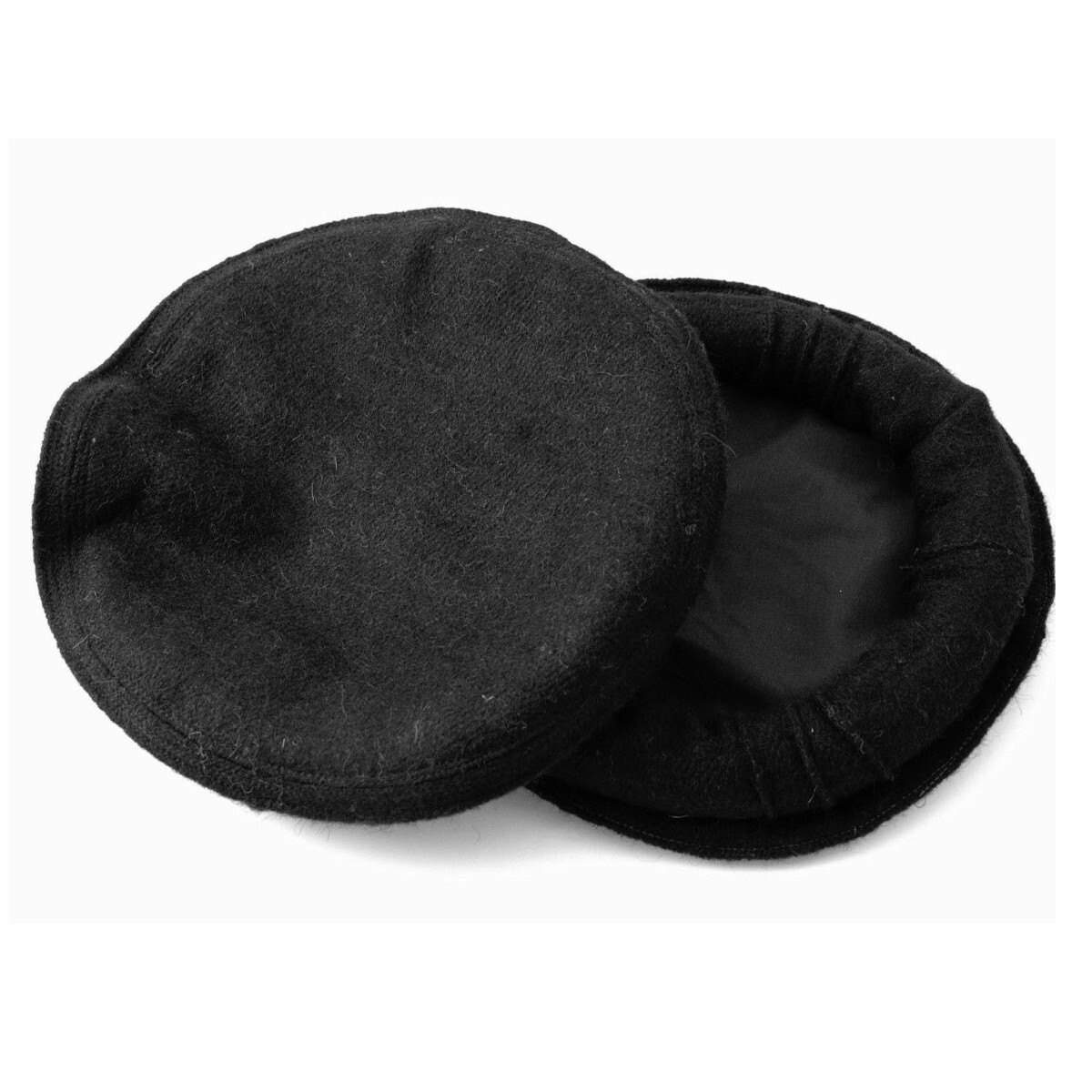 Handmade Pakol Cap - 100% Wool - Winter Warm Traditional Afghan Chitrali Hat
