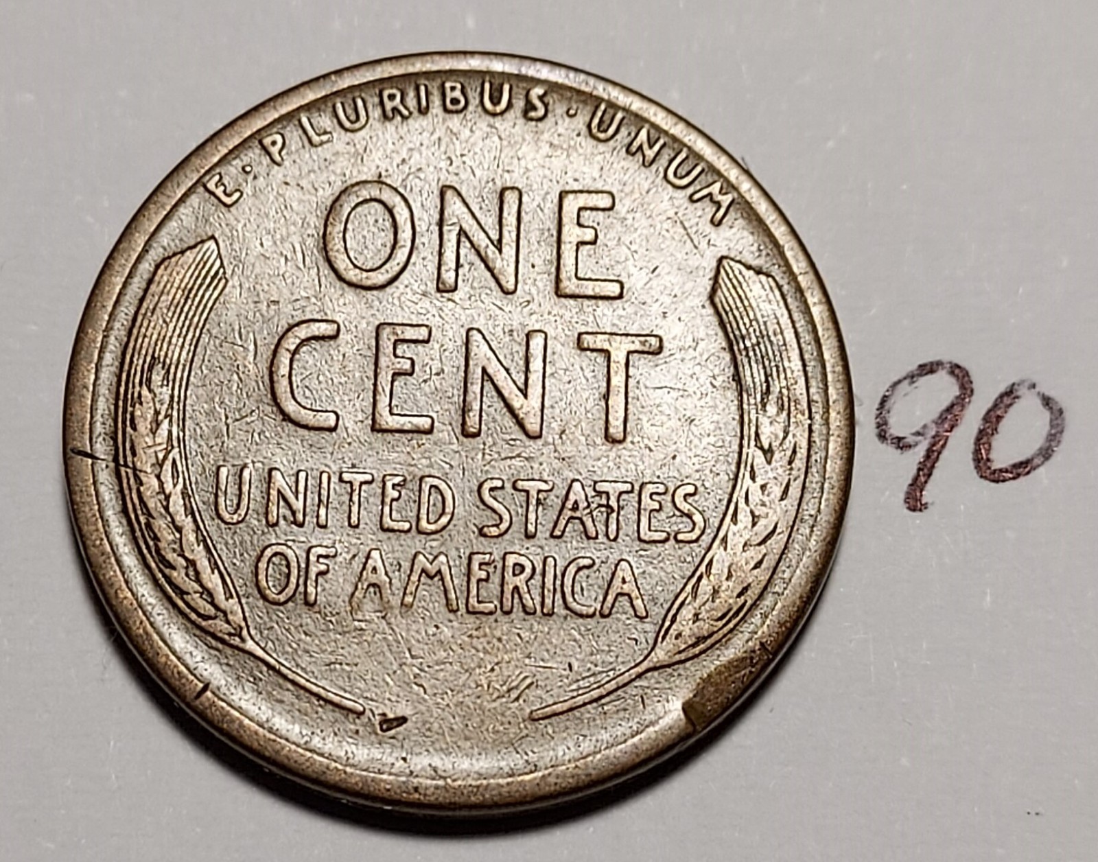 1919-S Lincoln Wheat Cent #90
