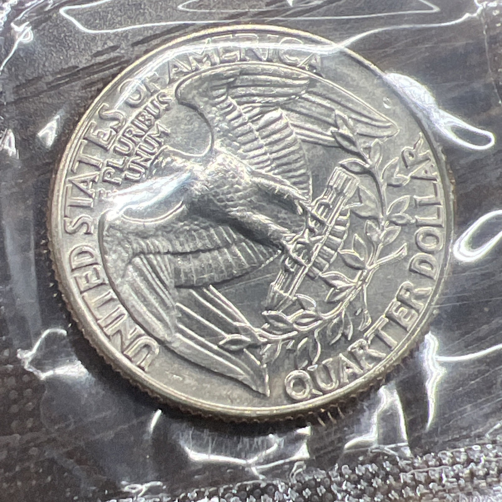 1981 P+D Washington Quarters ~ Uncirculated in Cellophane from Mint Set