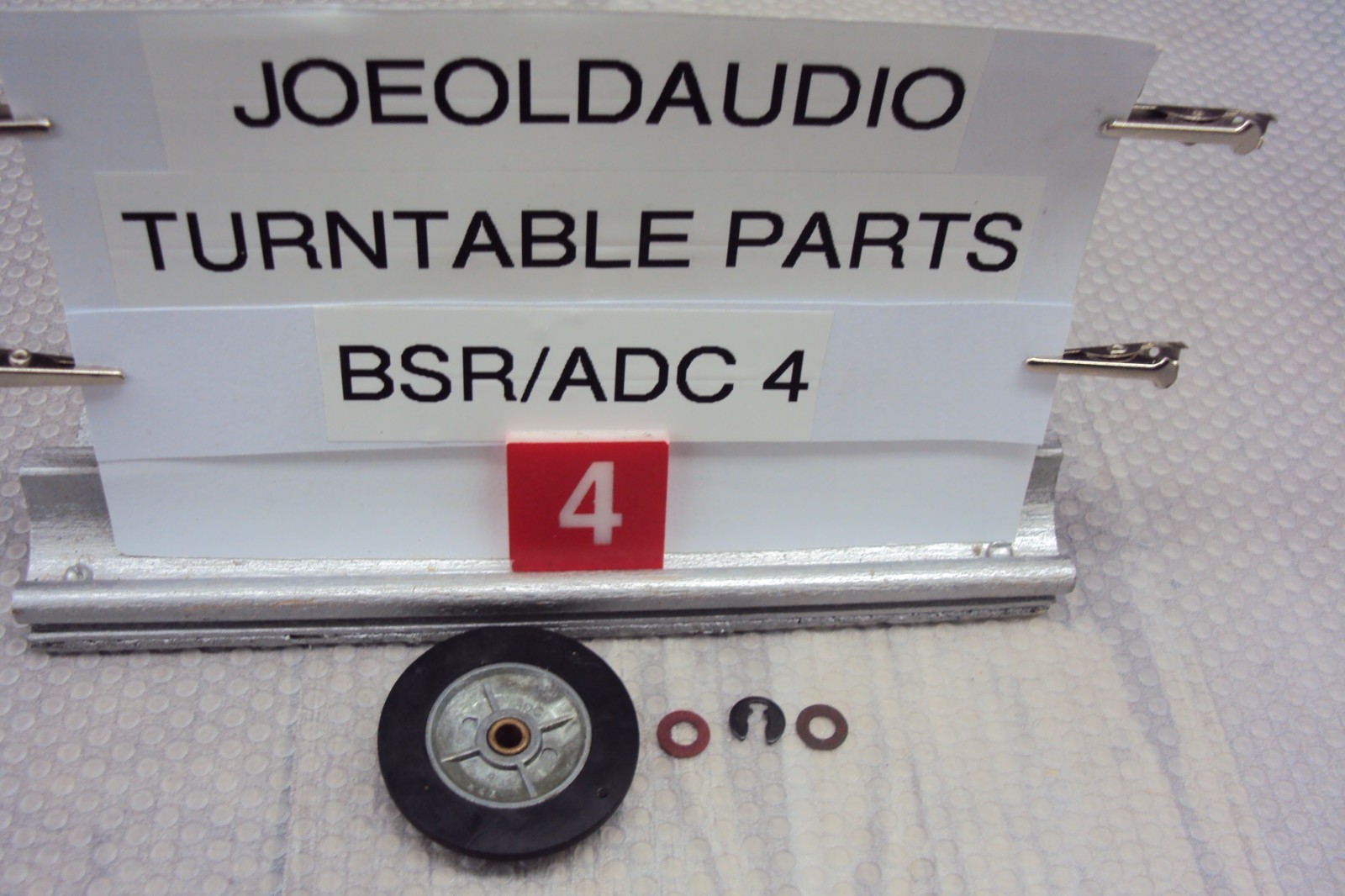 BSR ADC 4 Idler Wheel Tested Measures 1.55" / 39.2mm .15" / 3.8mm