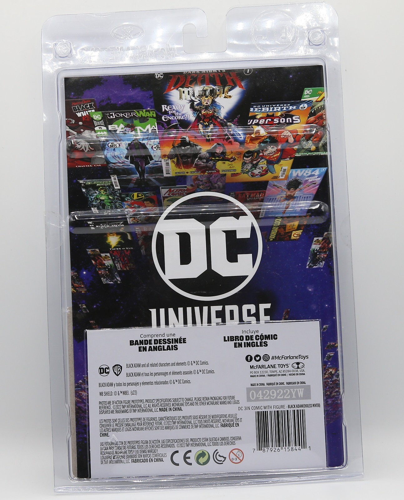 DC Direct Page Punchers W/ 3" Figure, Black Adam: Endless Winter Special 1