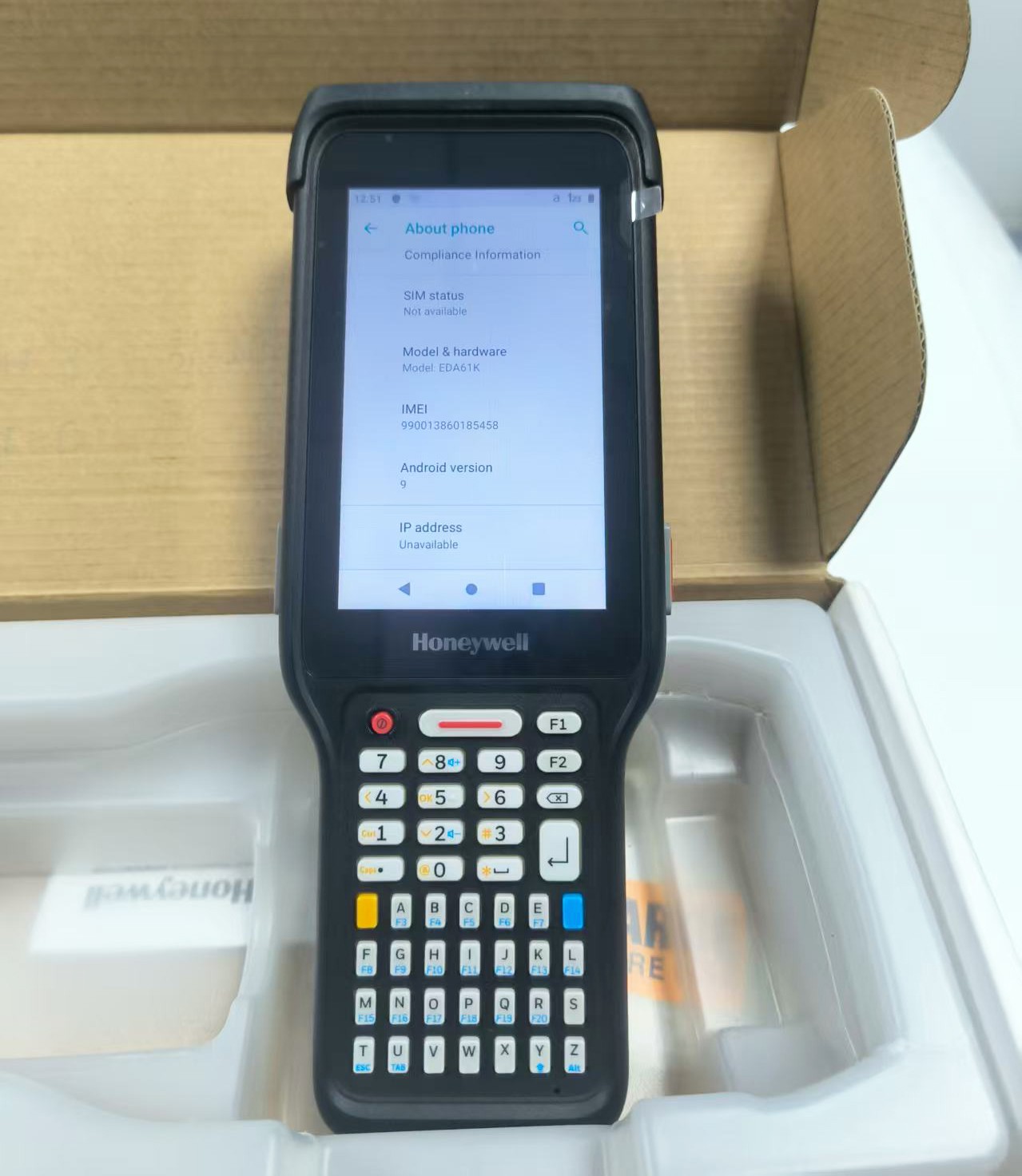 Honeywell ScanPal EDA61K Android GMS Handheld Barcode Scanner Mobile Computer