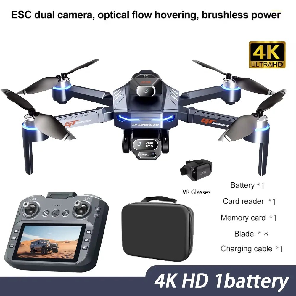 Xiaomi GT8 Drone 2025, 8K 360° Dual Camera GPS 5G WiFi Obstacle Avoidance