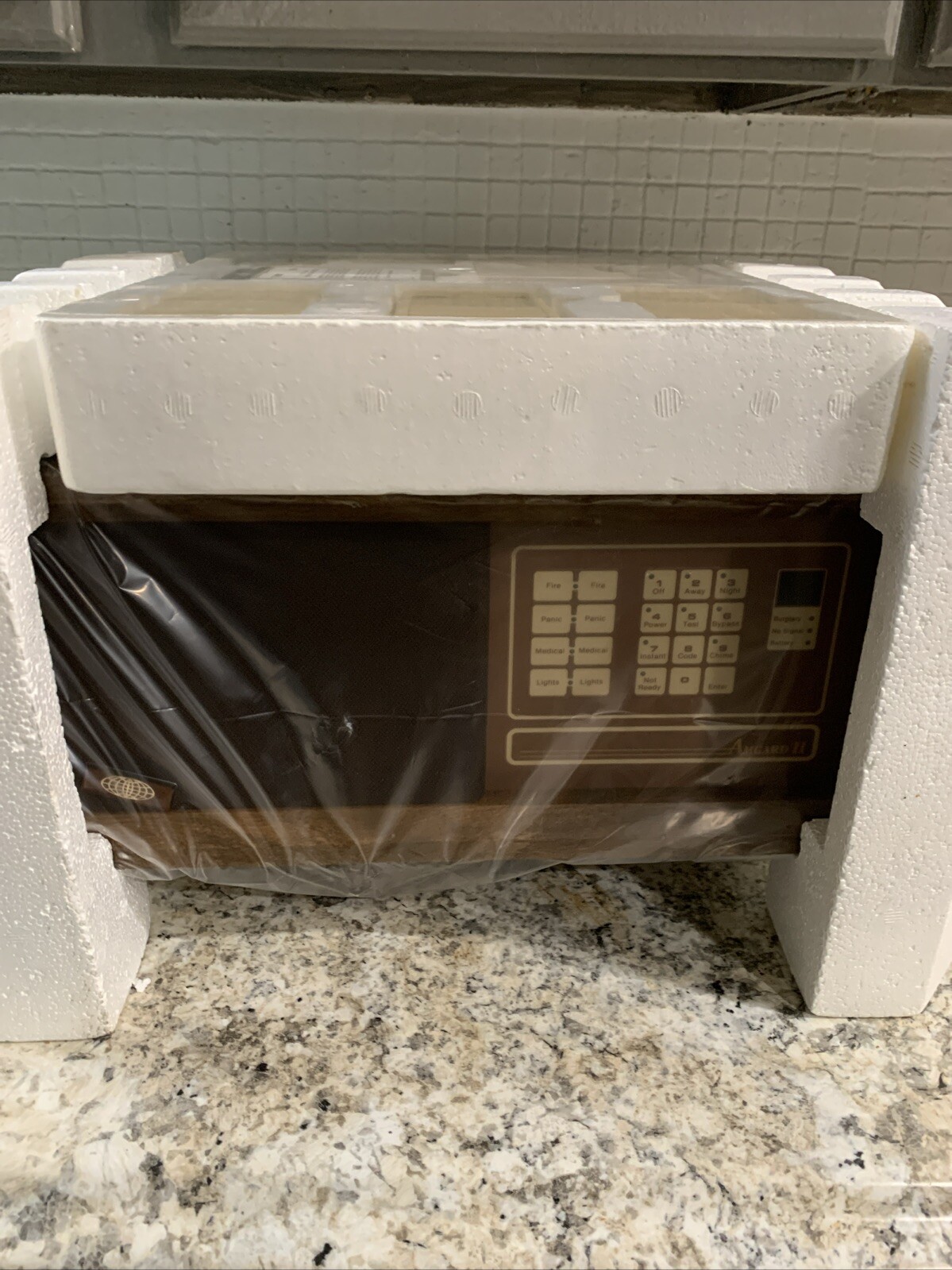 Vintage Amgard E-9294 Alarm Control  Unit Security System Sealed Original Box