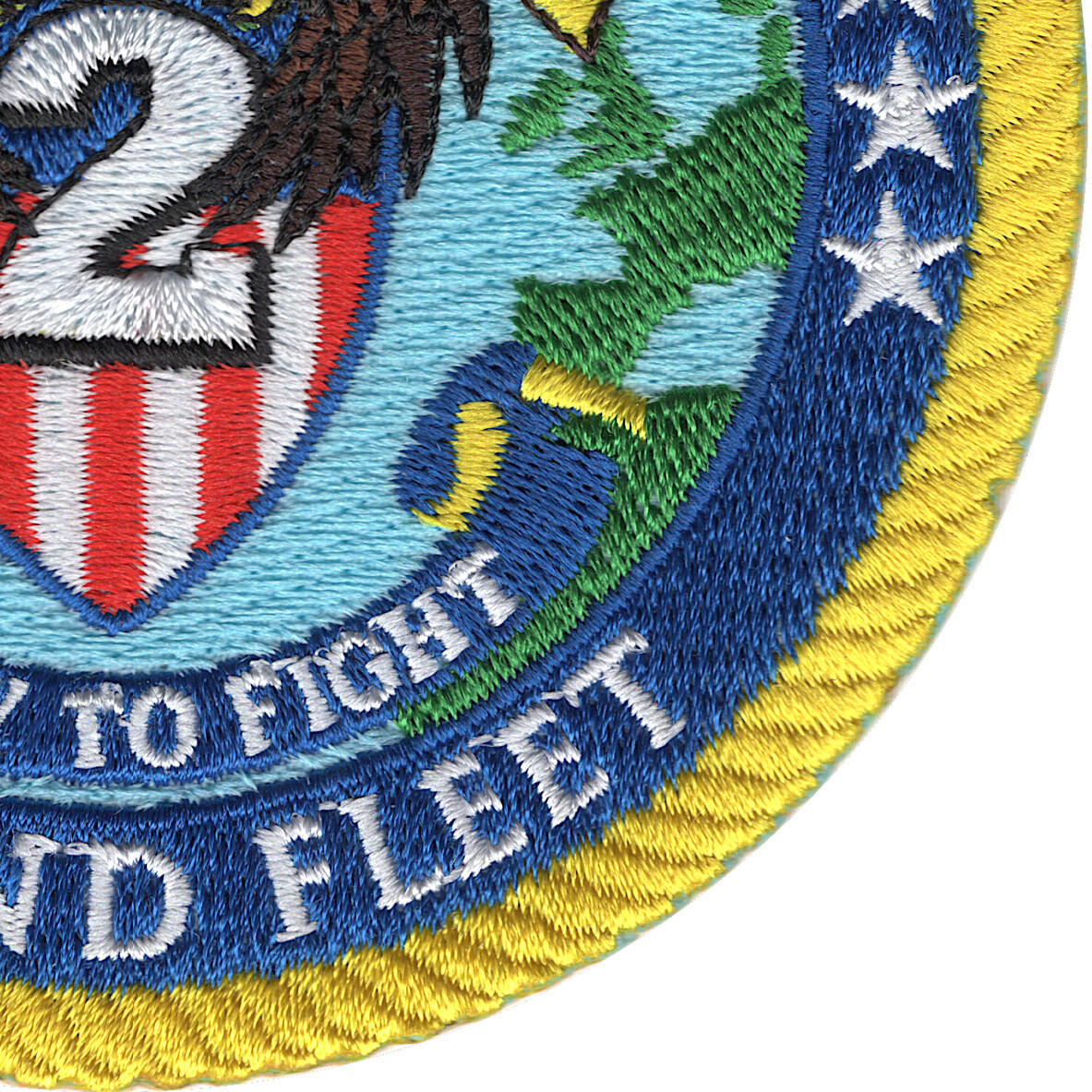 United States Second Fleet Patch