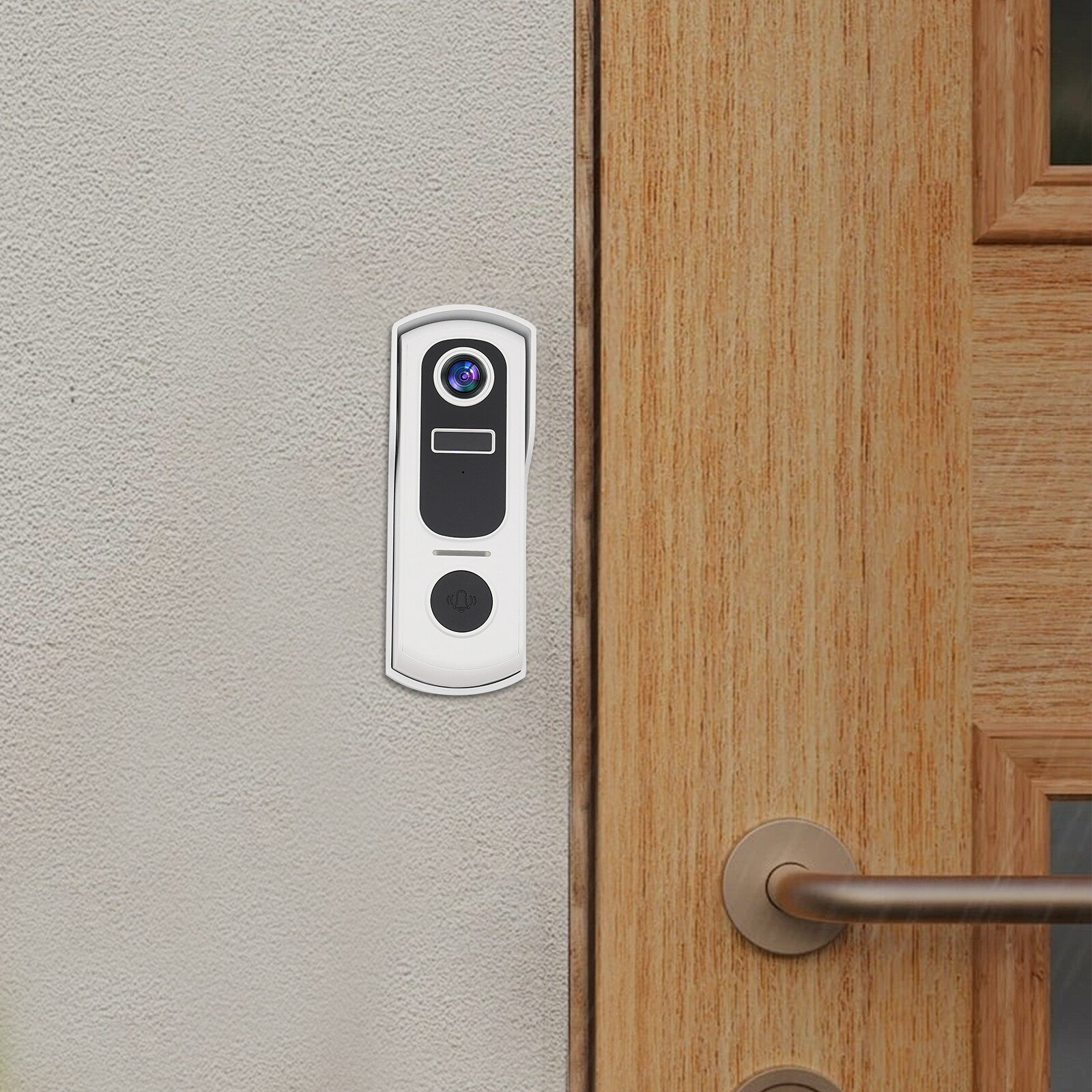 Wireless Doorbell Camera with Chime 2KFHD WiFi Video Doorbell Camera