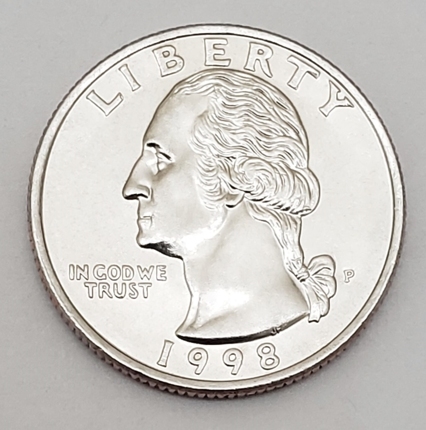 1998 P WASHINGTON QUARTER AVE CIRCULATED **FREE SHIPPING**
