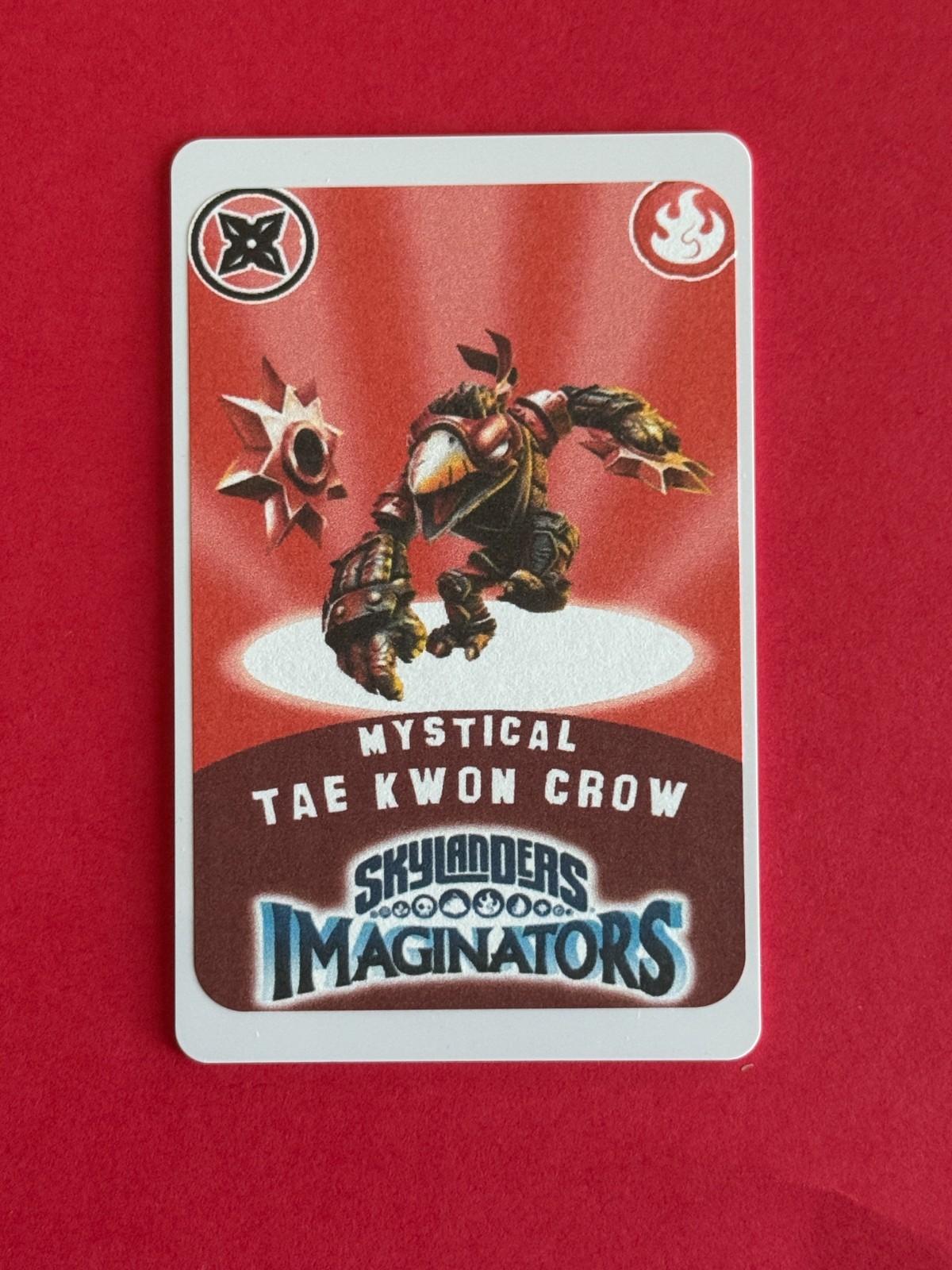 Skylanders Imaginators Mystical Tae Kwon Crow NFC Card