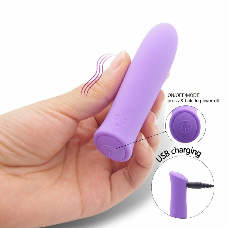 Waterproof Wireless Vibrating Bullet Clit Vibrator Sex Toys for Women Couples