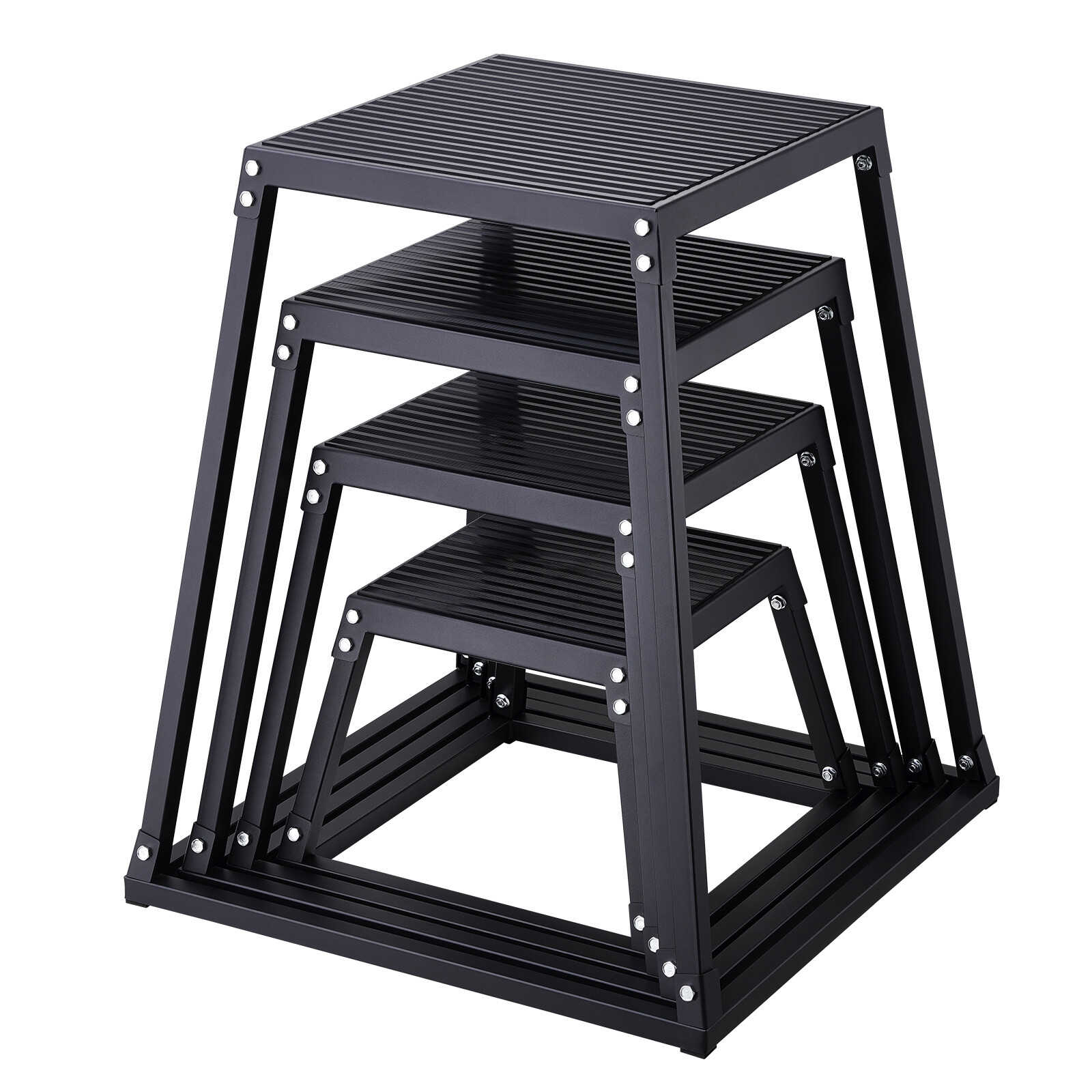 Uimoso 12/18/24/30 Inch Plyometric Jump Box Fitness Exercise Plyo Box Step Cross
