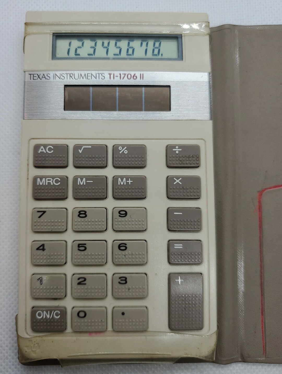 TI Solar Calculator TI-1706 II Texas Instruments