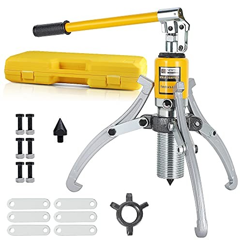 Hydraulic Gear Puller 20T Wheel Bearing Pulling Separator Pump Adjustable Oil
