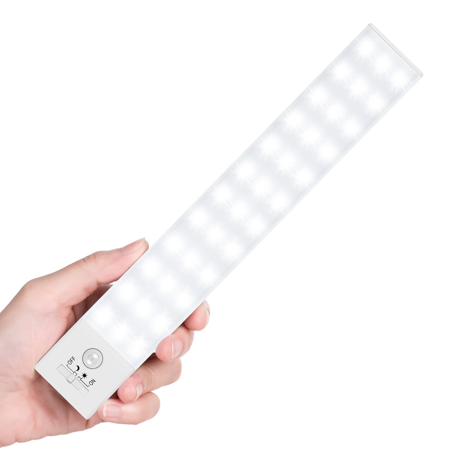 36 LED Motion Sensor Closet Lights Rechargeable Under Cabinet Lighting