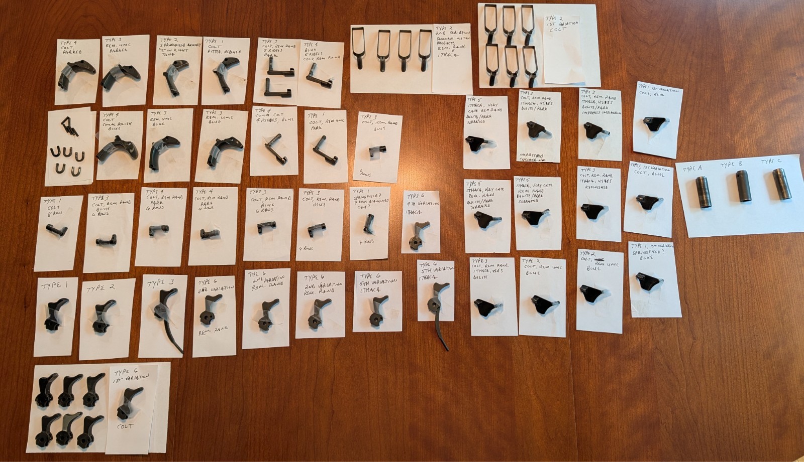 1911 parts, WWI & WWII