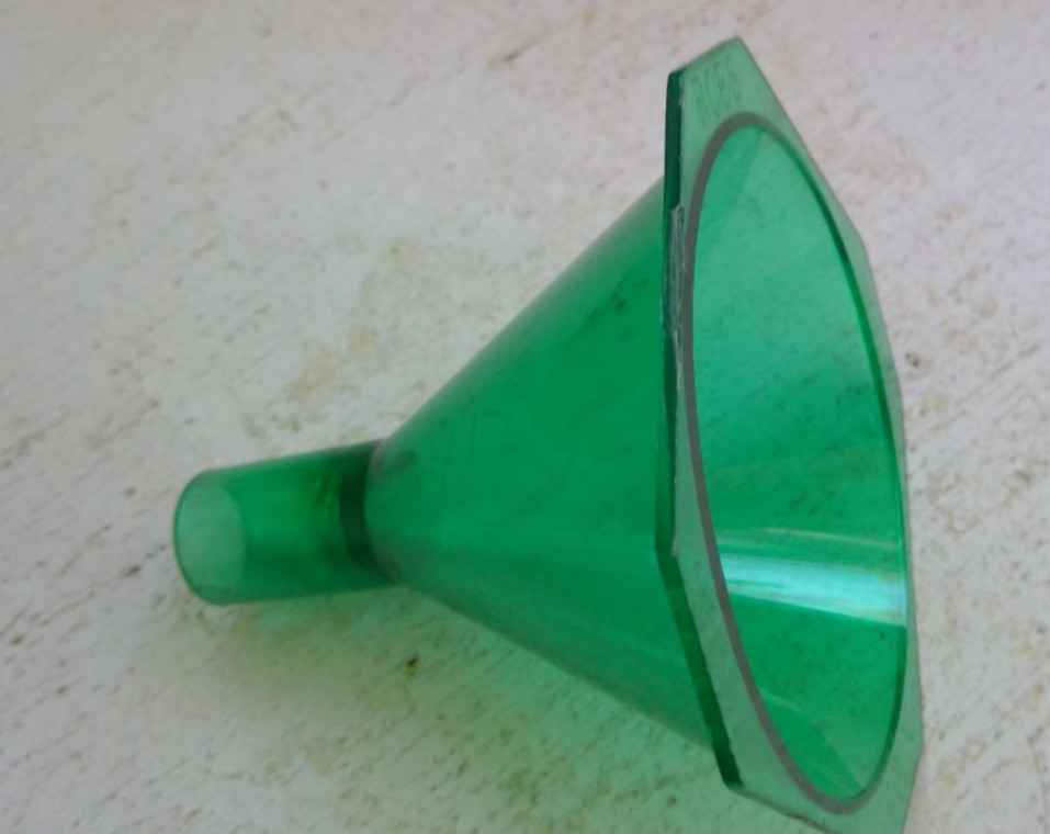 RCBS Powder Funnel (22-45 Cal)-(09087)-Clear Green
