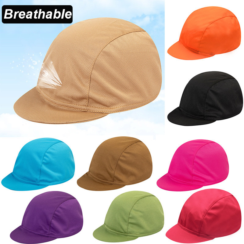 Bike Riding Bicycle Cycling Sport Elastic Hat Visor Cap Headwear Sweatband Adult