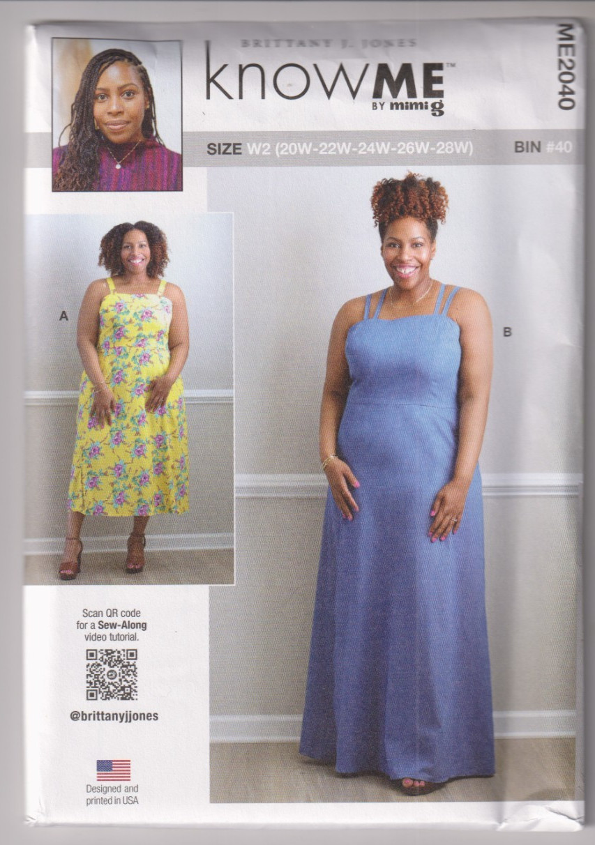 2040 KNOW ME mimi g - DRESS in 2 Lengths - Sz 20/22/24/26/28