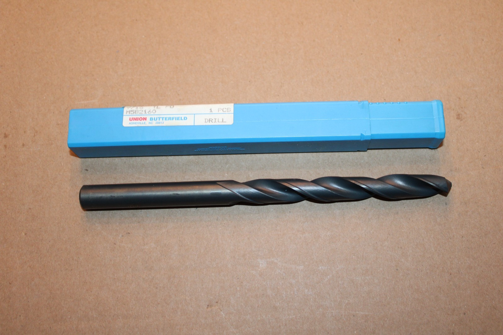 UNION BUTTERFIELD 9/16 TL FO HSS DRILL BIT 8.5" LONG - QTY OF 2 - NEW