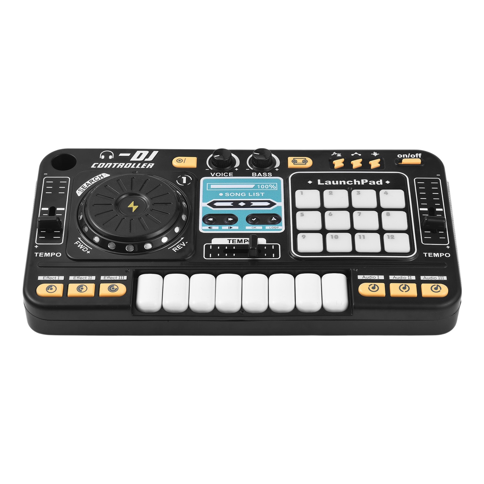 Musical DJ Set For Kids Turntable Multi Functional DJ Controller With Mic JQHY