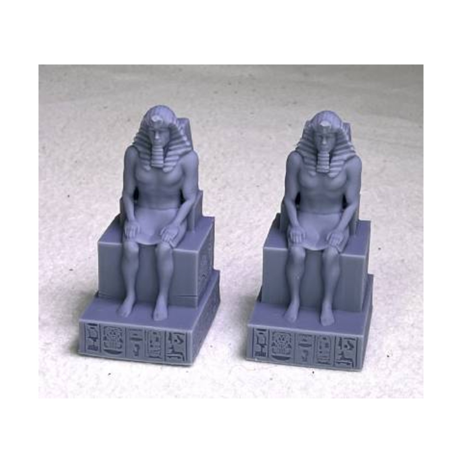 MBA Terrain Egyptian Statues Sitting Set #1 EX/Mint