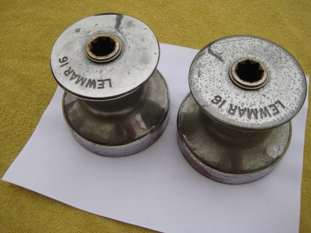 Lewmar 16  Winch Lot of two not sure of the model number