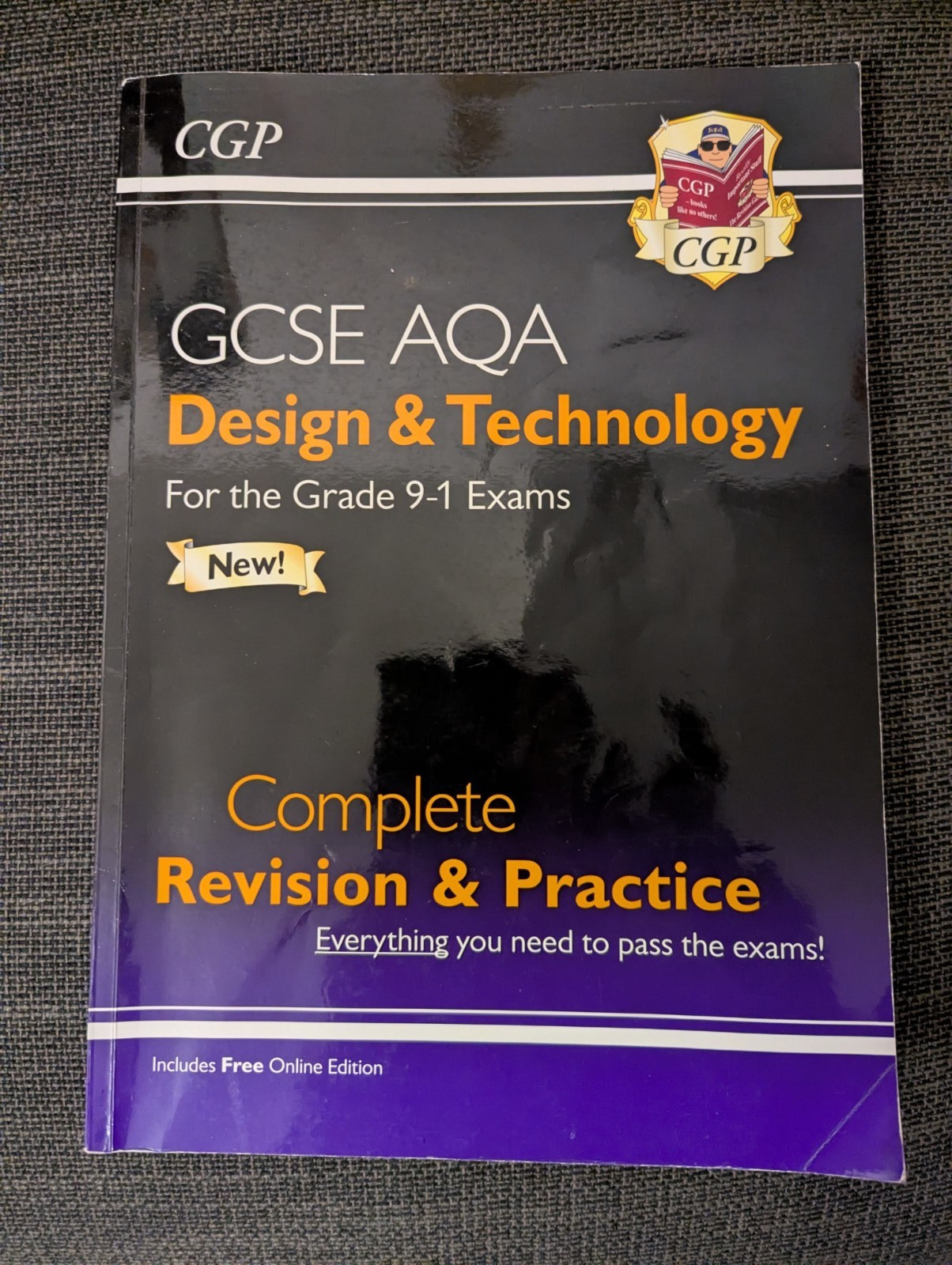 CGP GCSE AQA Design & Technology (9-1 exams) Complete Revision & Practice
