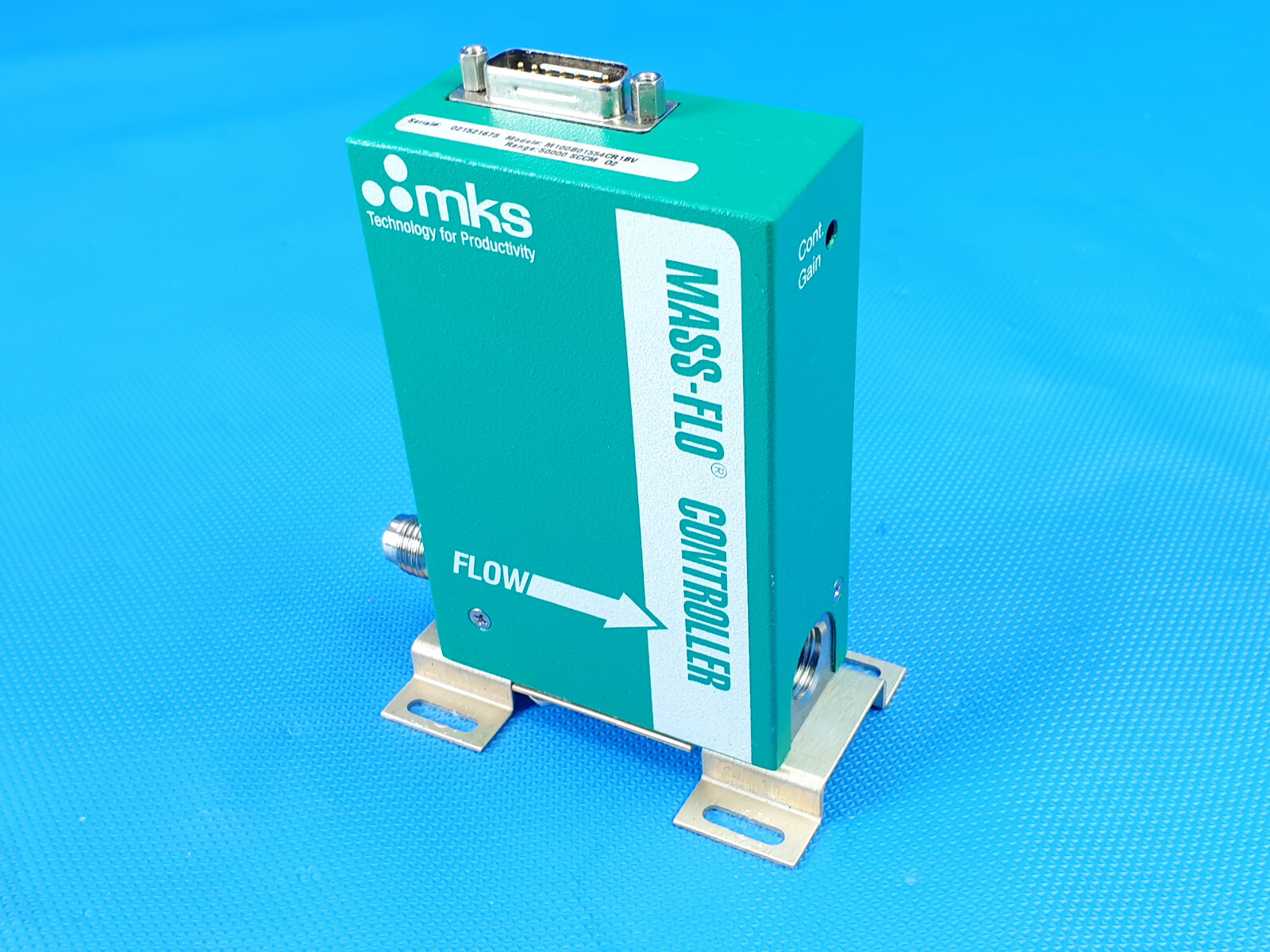 MKS Type M100B01554CR1BV MASS-FLO CONTROLLER Range 50000 SCCM Gas O2 Inc VAT