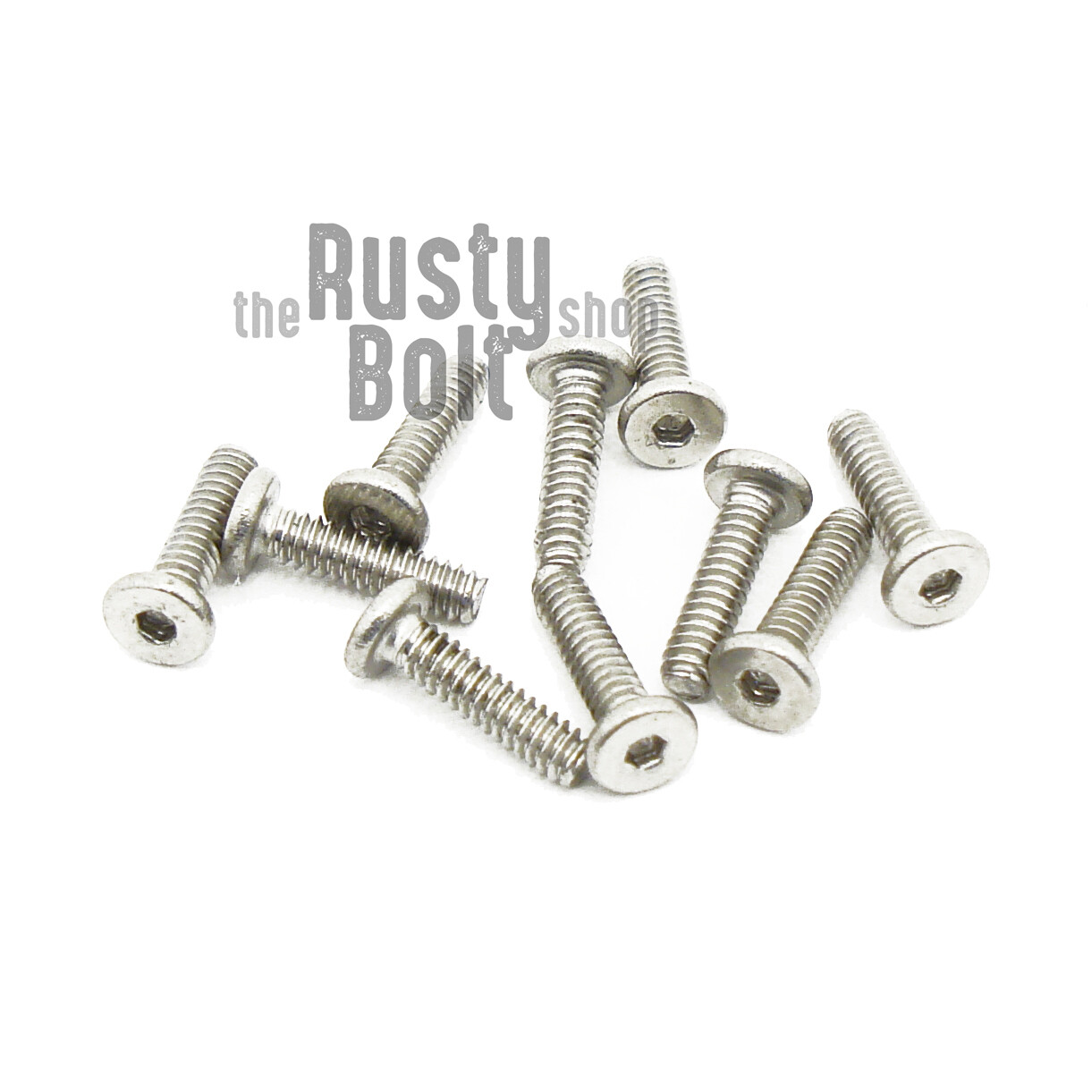 M1.6 x 6mm, Socket Head Screws, Ultra Low Profile, Thin, Wafer, Stainless Steel