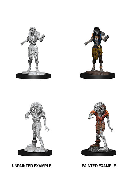 D&D Nolzur's Marvelous Unpainted Miniatures: Drowned Assassin & Drowned Asetic