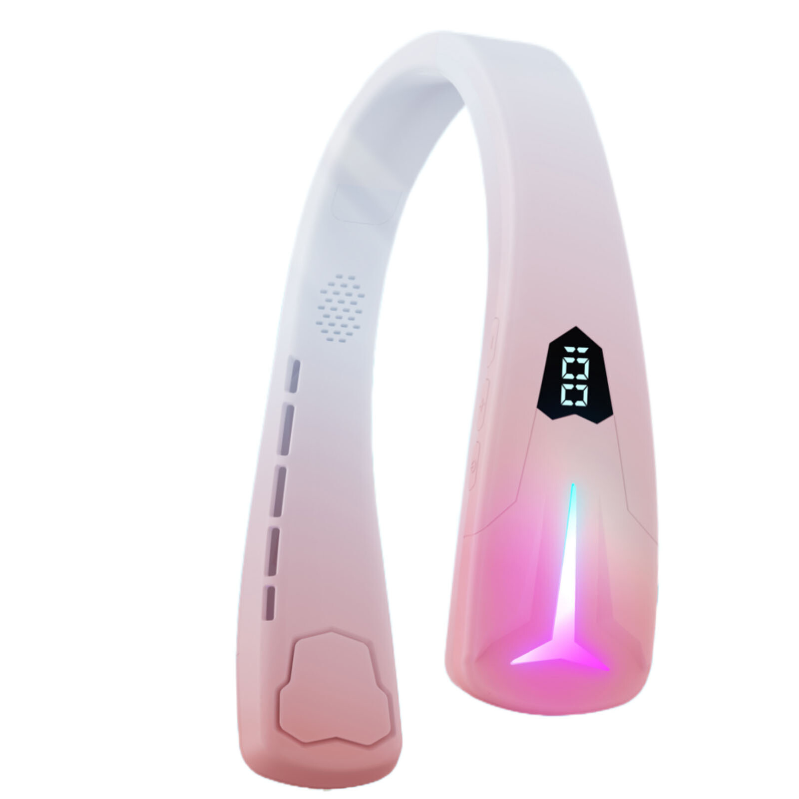 2-in-1 Neck Cooler Bluetooth Speaker Electric Music Neck Fan Multifunctional