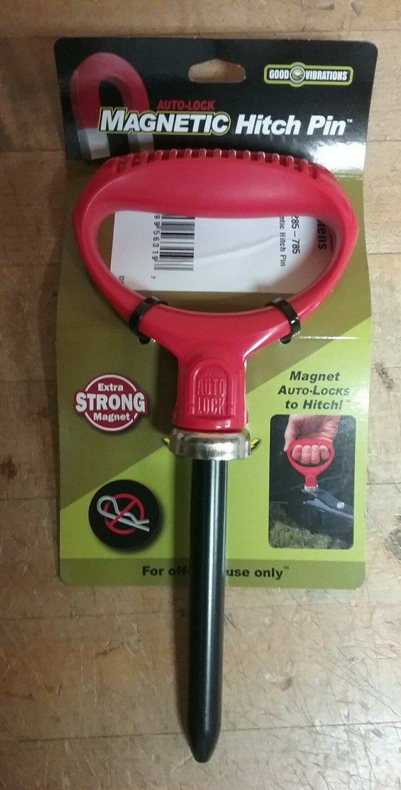 Stens Magnetic Hitch Pin Magnetic Hitch Pin / 1/2 inch Diameter