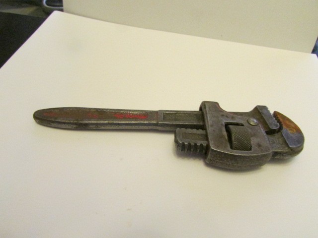 Vintage Mini Wrench Pipe Wrench