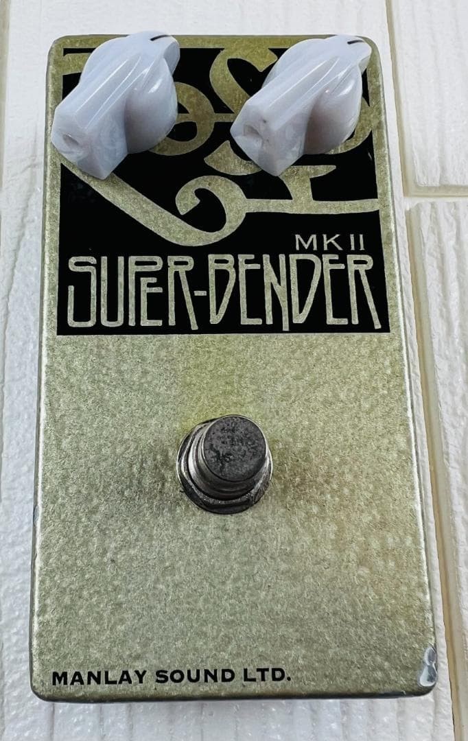 Manlay Sound Super Bender MK II Fuzz Pedal ZOSO Logo