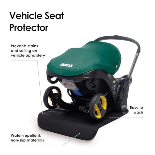 Vehicle Seat Protector - Compatible with Car Seat & Stroller