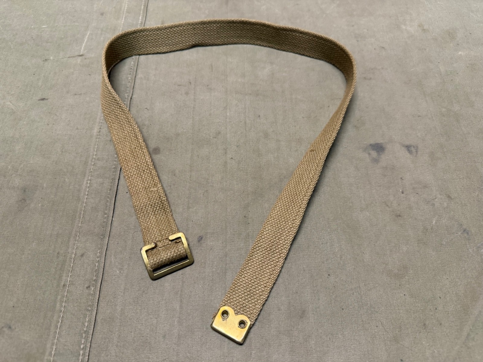 ORIGINAL BRITISH ARMY INFANTRY P1937 P37 SPARE EQUIPMENT WEB STRAP