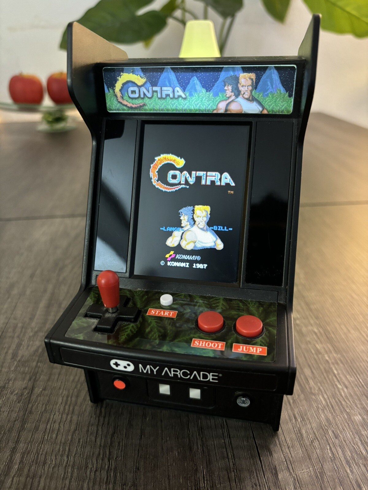 My Arcade Contra Micro Player, Fully Playable, Allows CO/VS Link for CO-OP