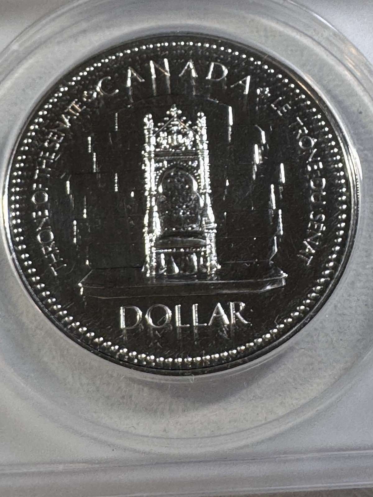 1977 Canada 1 Dollar Silver Jubilee Specimen Graded SP 69 by ANACS