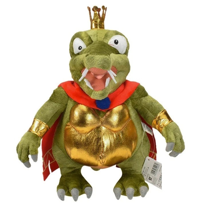 King K Rool Bowser Plush Toy 10" Soft Stuffed Doll Kids Gift