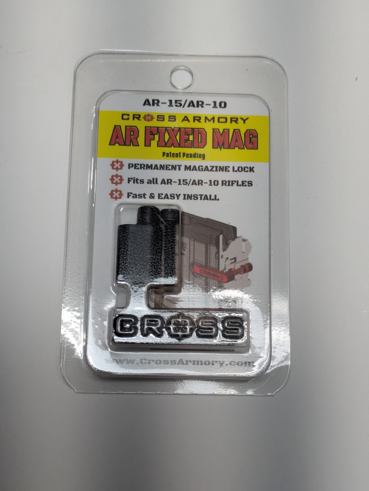 Fixed Mag (Pin Mag) - Black