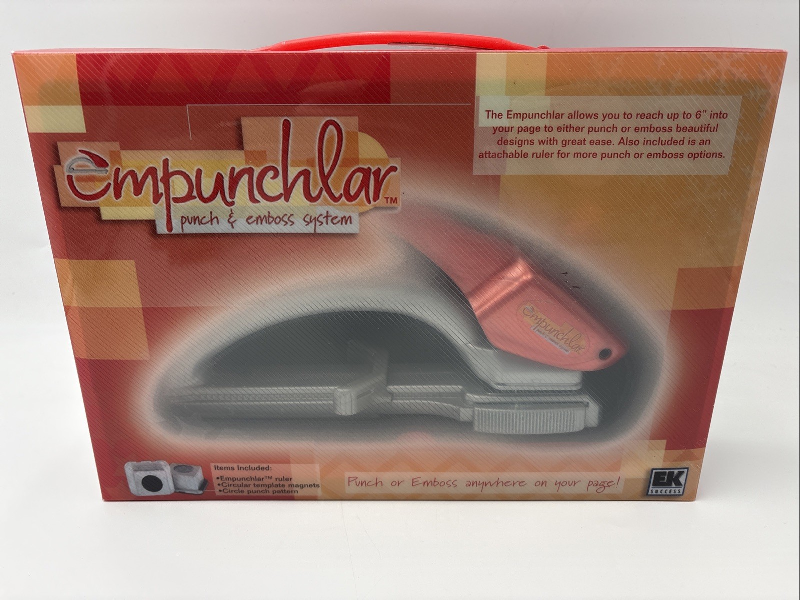 EMPUNCHLAR Punch & Emboss System - EK Success - NEW!